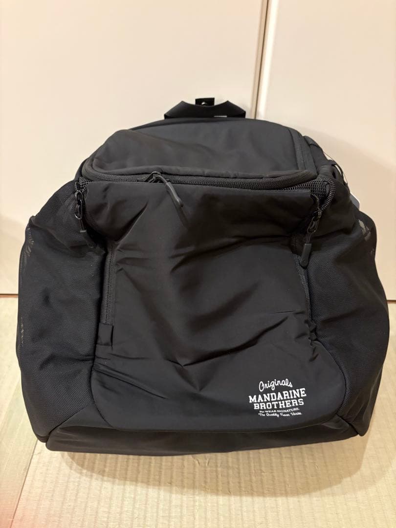 MANDARINE BROTHERS 犬用キャリーバッグ ブラック