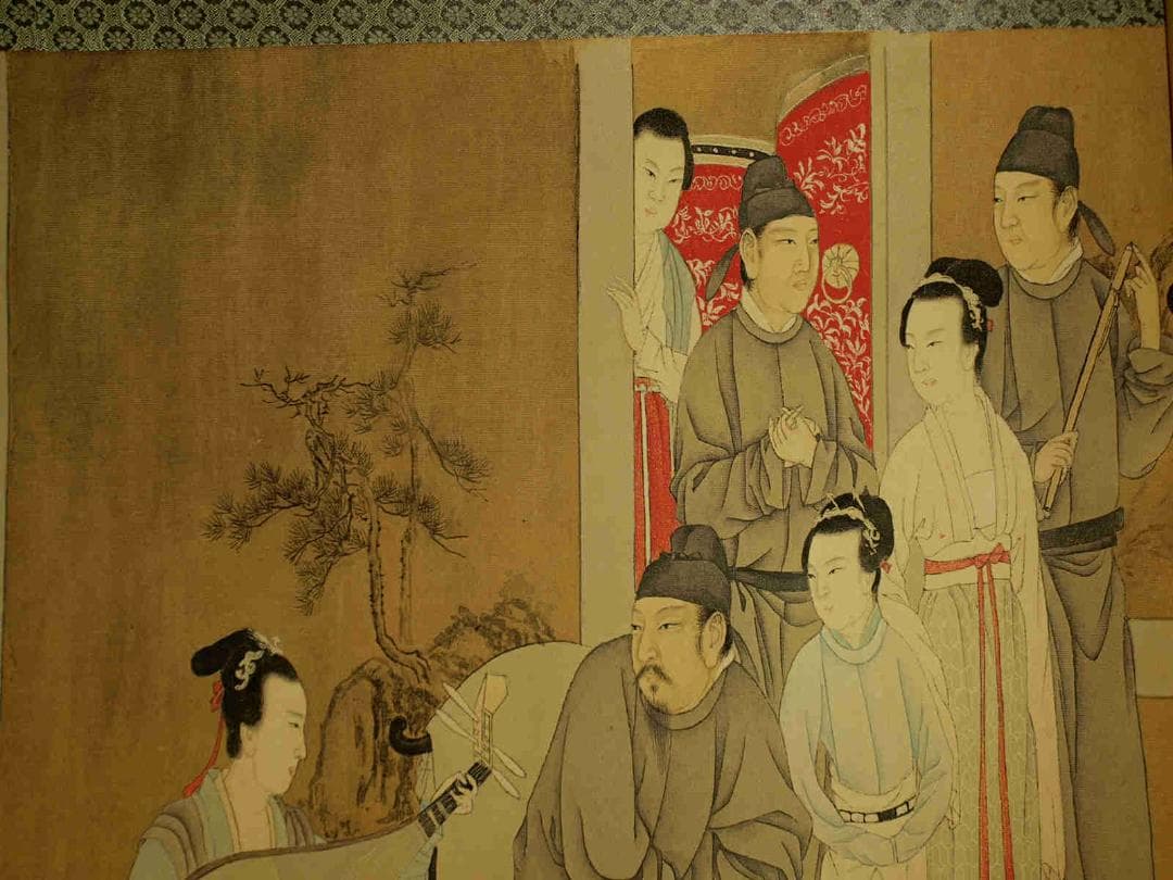 中国古美術 時代書道※激安骨董品 顾闳中 作 BD647A14-2