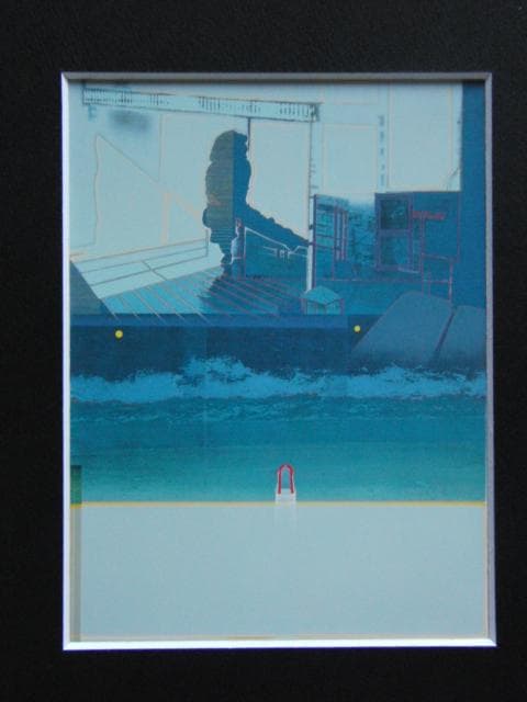 中野庸二、some times、希少な画集より、新品高級額・額装付