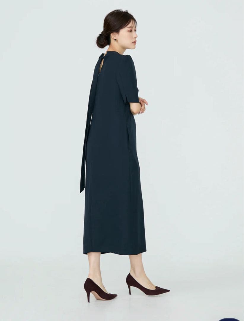 【タグ付き】3way ribbon dress audire ワンピース