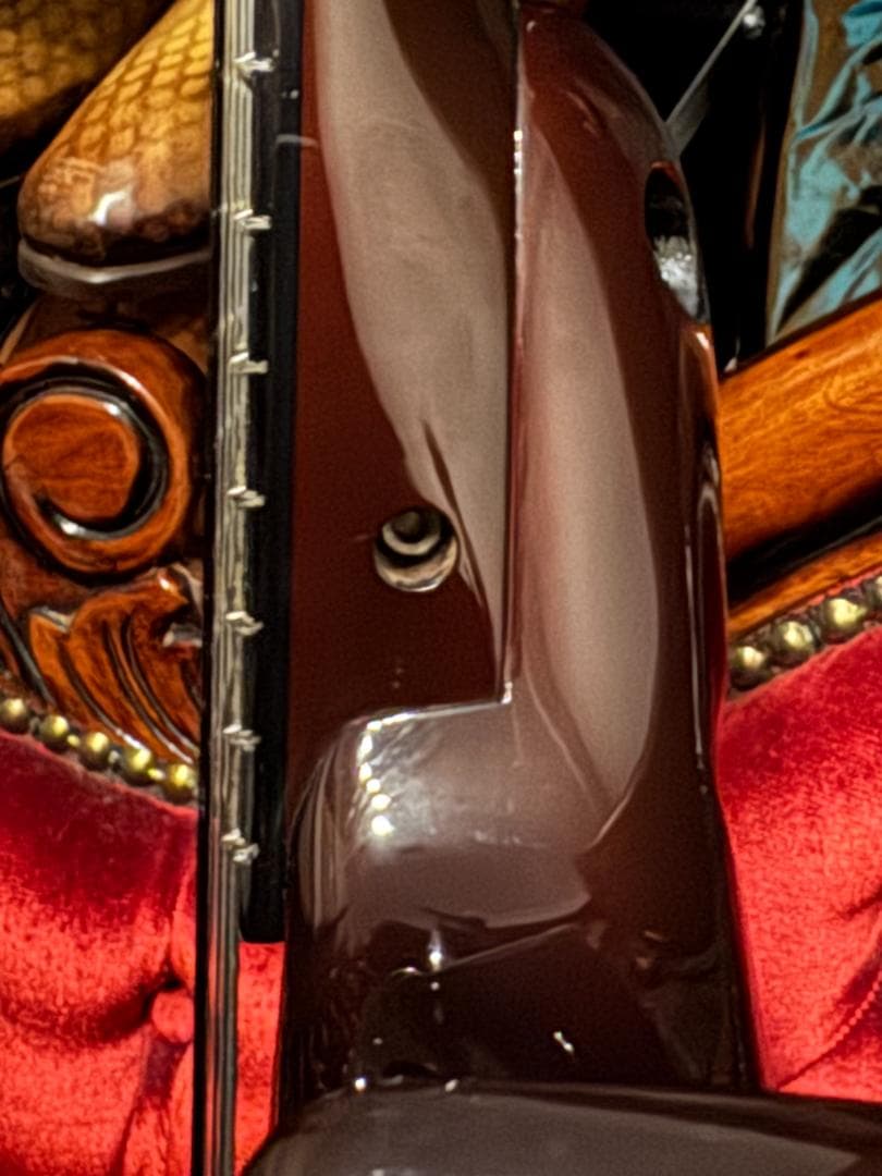 ヘッドレス ハイブリットナイロン弦 7弦ギター 志田工房オーダー品