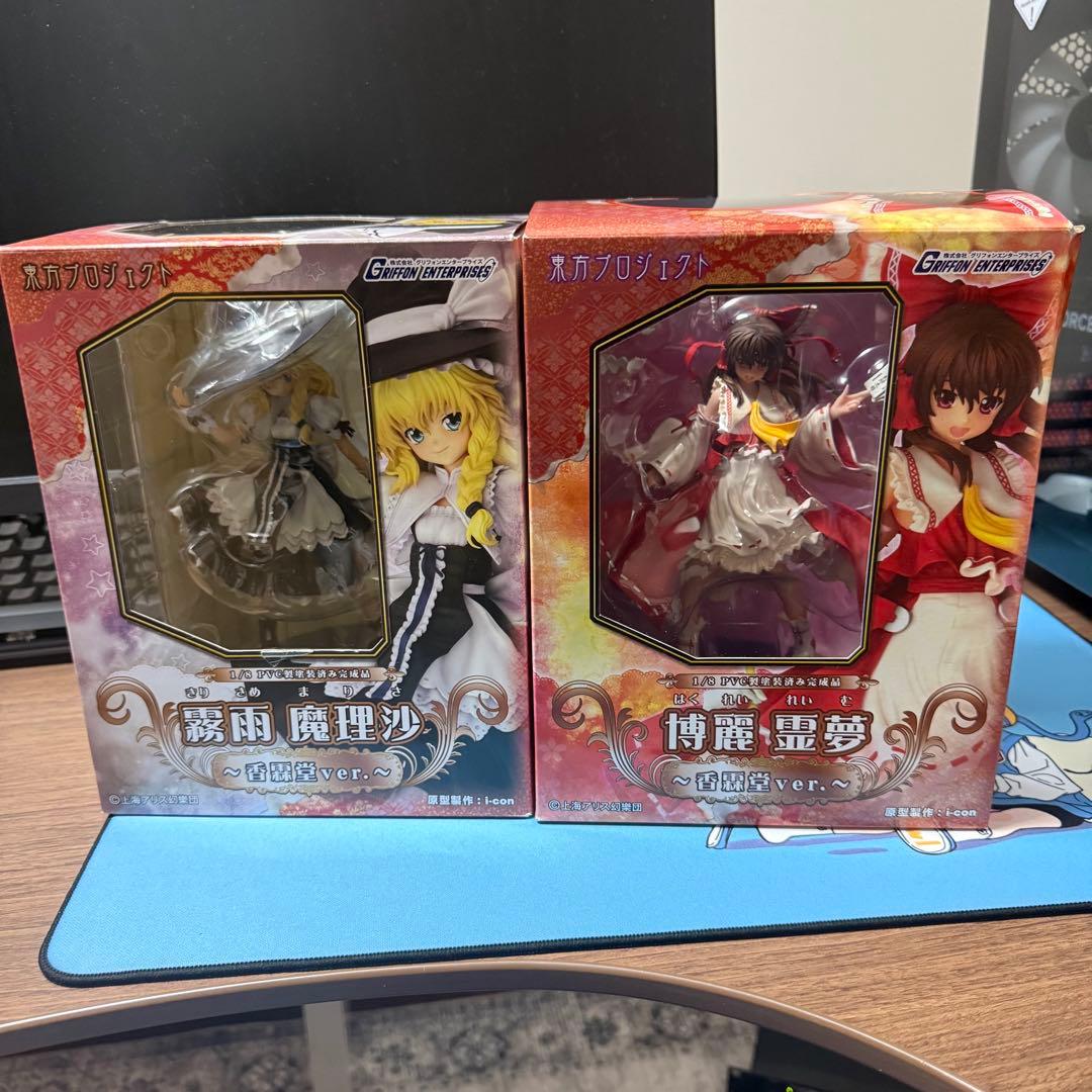 魔理沙、霊夢　〜香霖堂ver〜