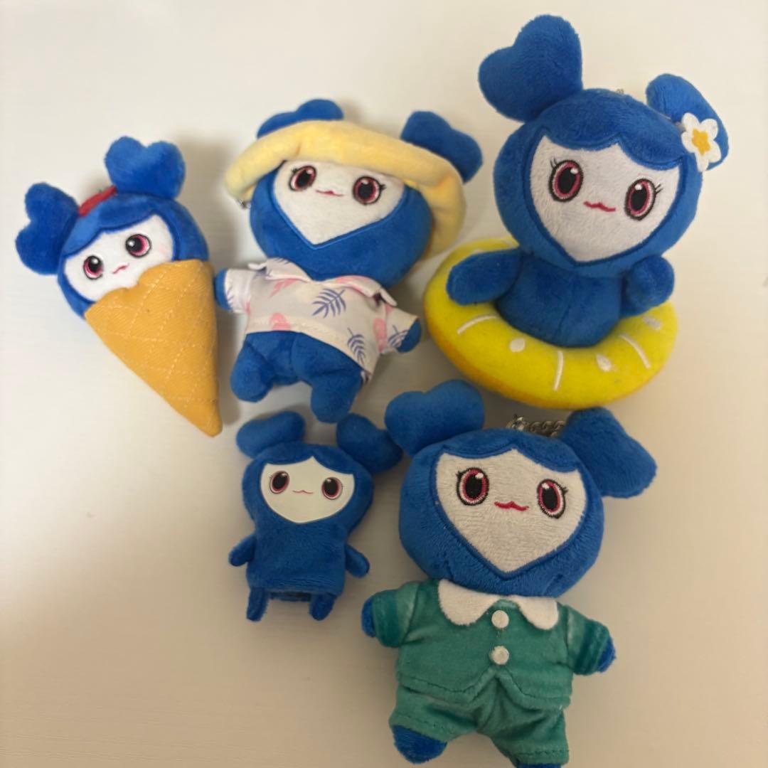 ツブリー バックチャーム 指人形