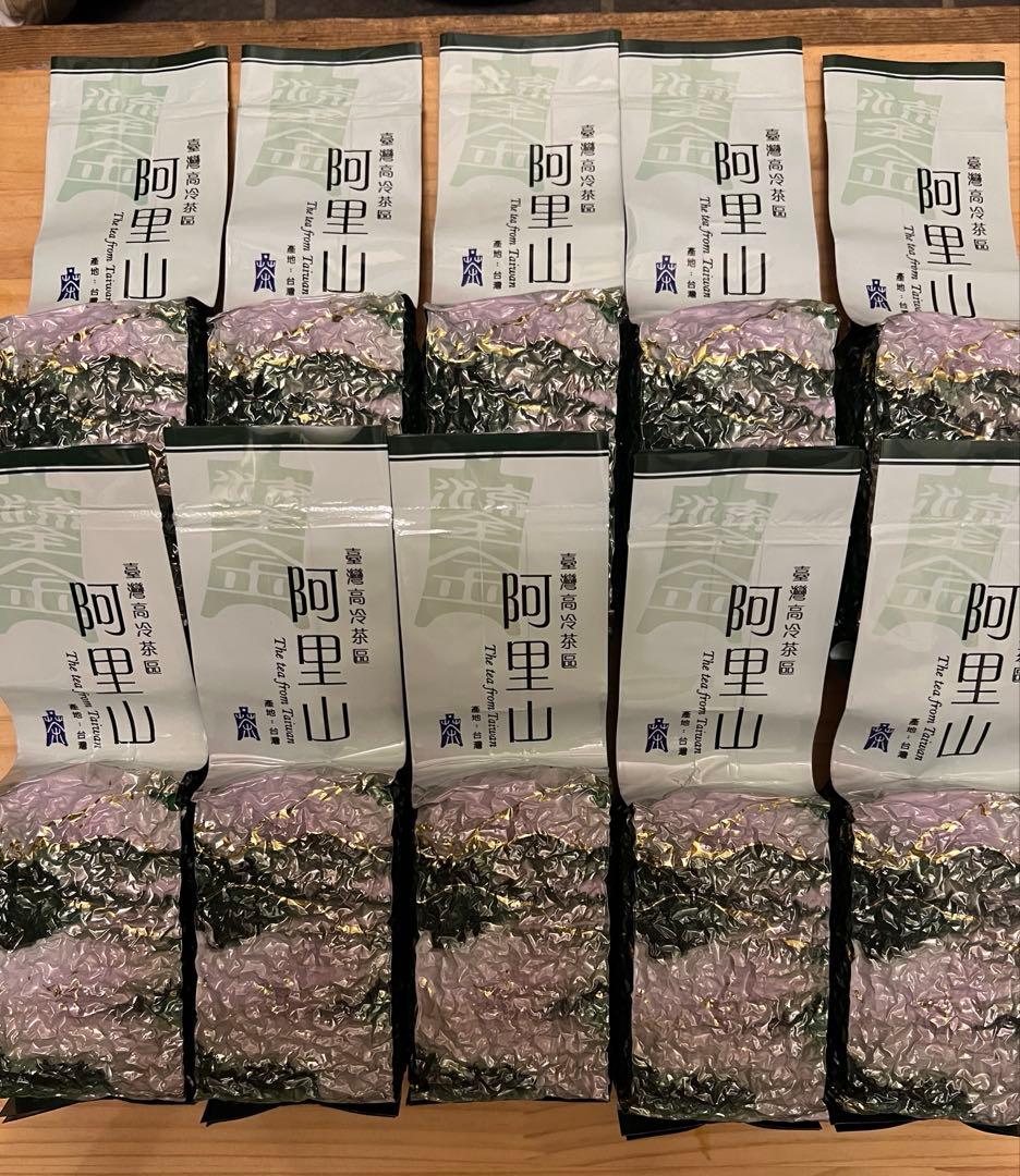 台湾茶 阿里山凍頂烏龍茶 150gx10