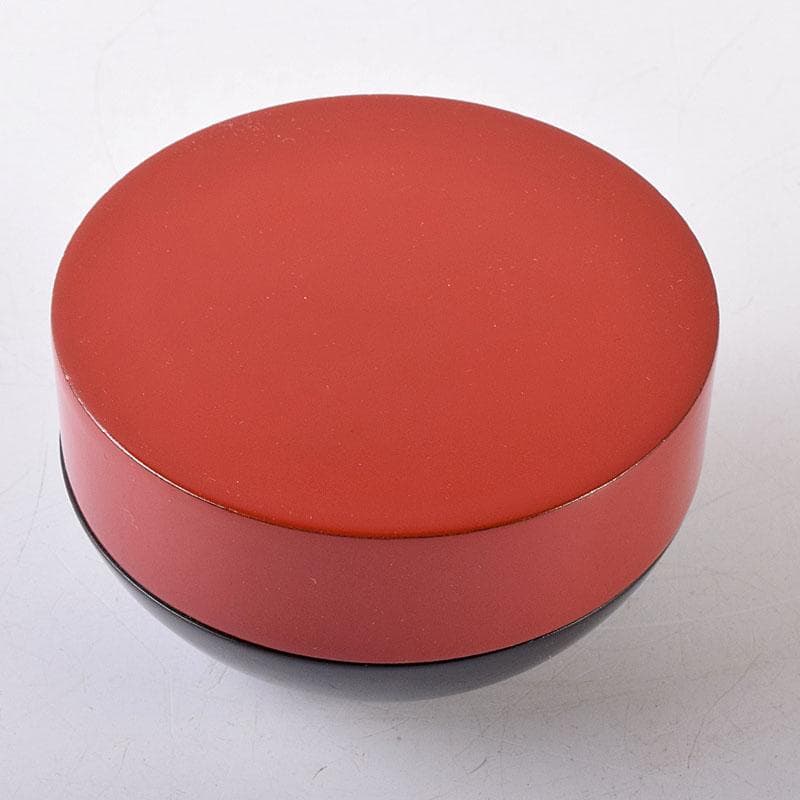 茶道具　政太郎作　甲赤茶入　共箱　V　8060