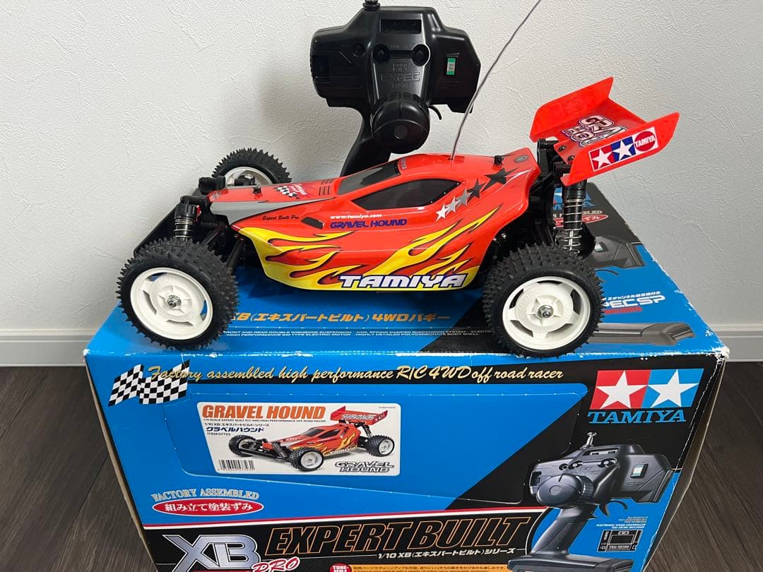 TAMIYA 電動RC XB 4WD レーシングバギー グラベルハウンド2.4G
