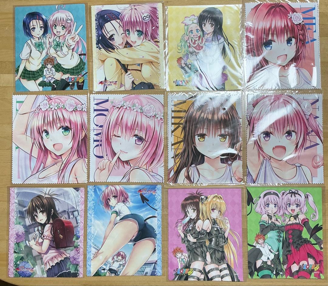 To LOVEる 15周年記念　原画展 凱旋 マルチクロス 12種　とらぶる