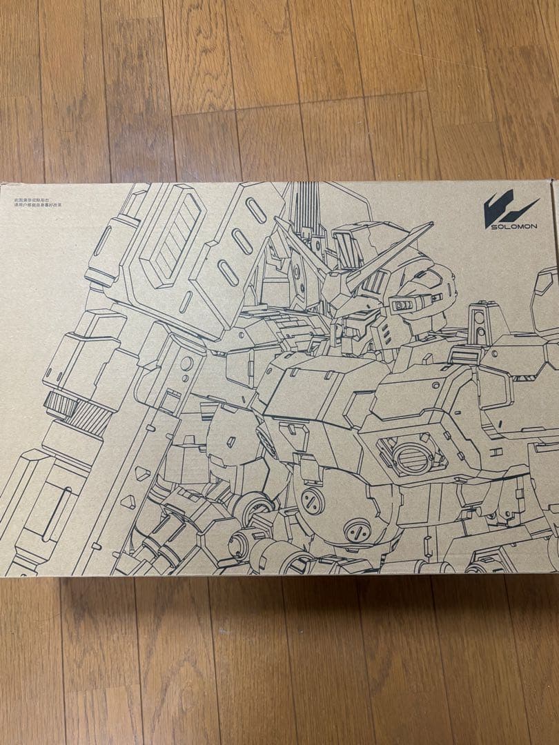 海外プラモデル　ソロモン 1/100GP-02Aガンダム試作2号機　組み立て済み