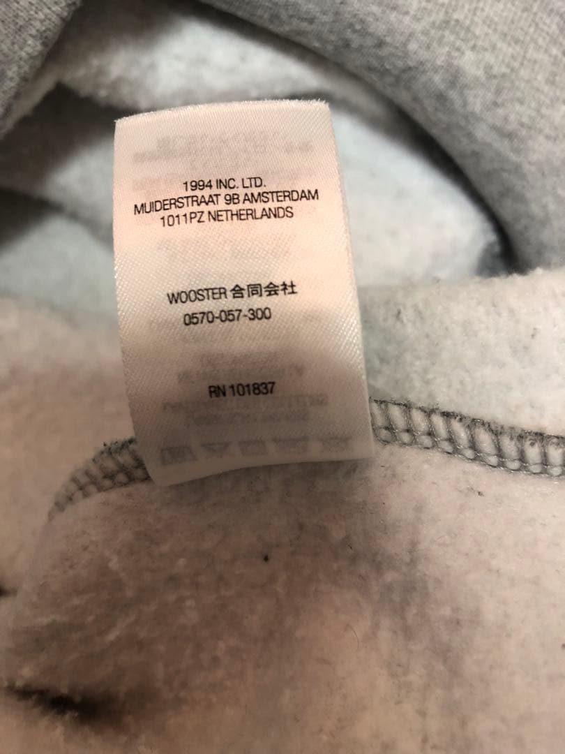 supreme シュプリーム　Sロゴ ツノ　パーカー