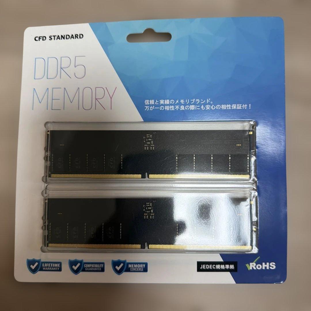 CFD W5U 5600CS-32GBx2 DDR5 64GBメモリー
