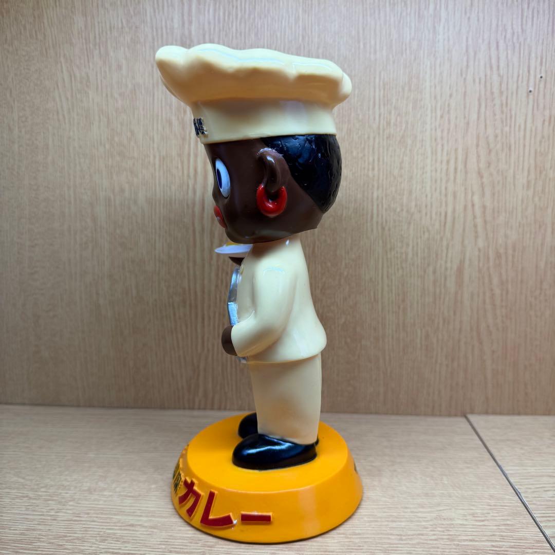 【オリエンタル坊や 中】首振り人形 カラーver.イエロー 箱付き