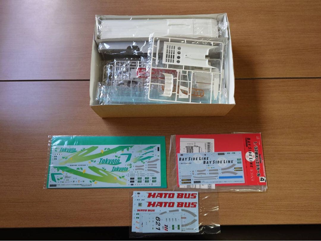 フジミ ガーラ+デカールセット（東京都交通局•はとバス•横浜ベイサイドライン）