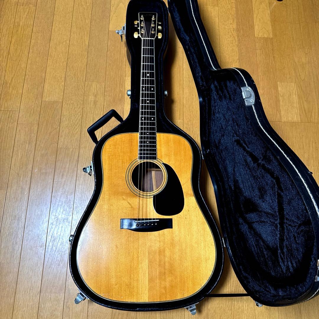 74年製 S.yairi YD305 トップ、バック単板