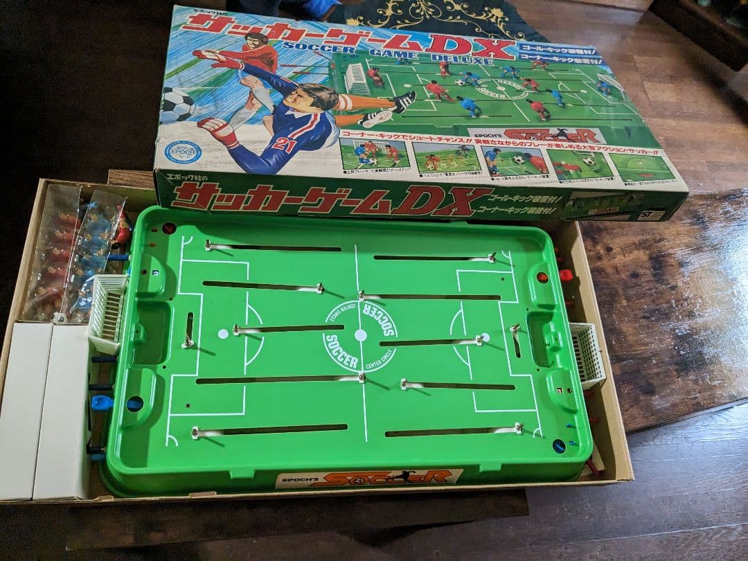 エポック社 昭和レトロ サッカーゲームDX