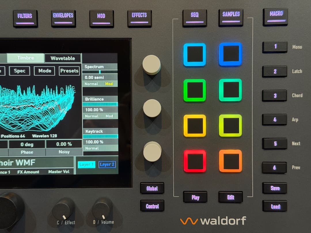 waldorf / IRIDIUM CORE / デスクトップ・シンセサイザー
