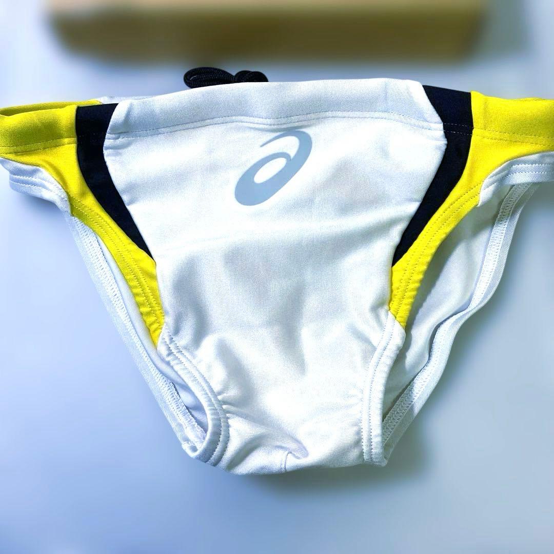 【新品】asics アシックス　競パン　Vパン　ホワイト　Lサイズ