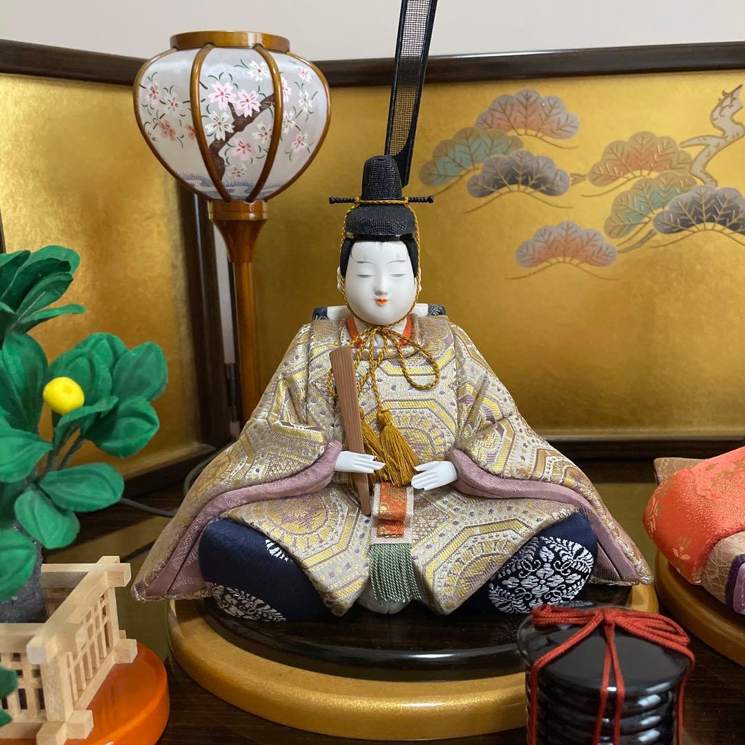 雛人形　江戸木目込　柿沼東光作