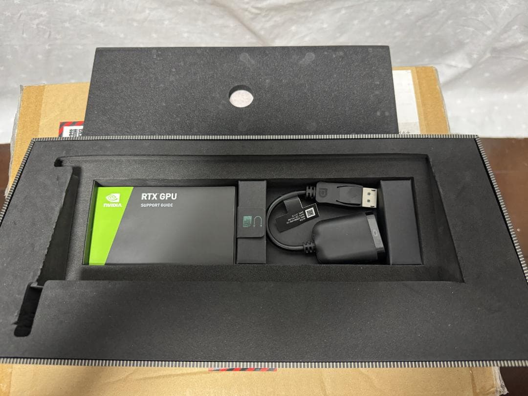 m*5様 [美品 動作品] NVIDIA RTX A4500 全揃い リテール版