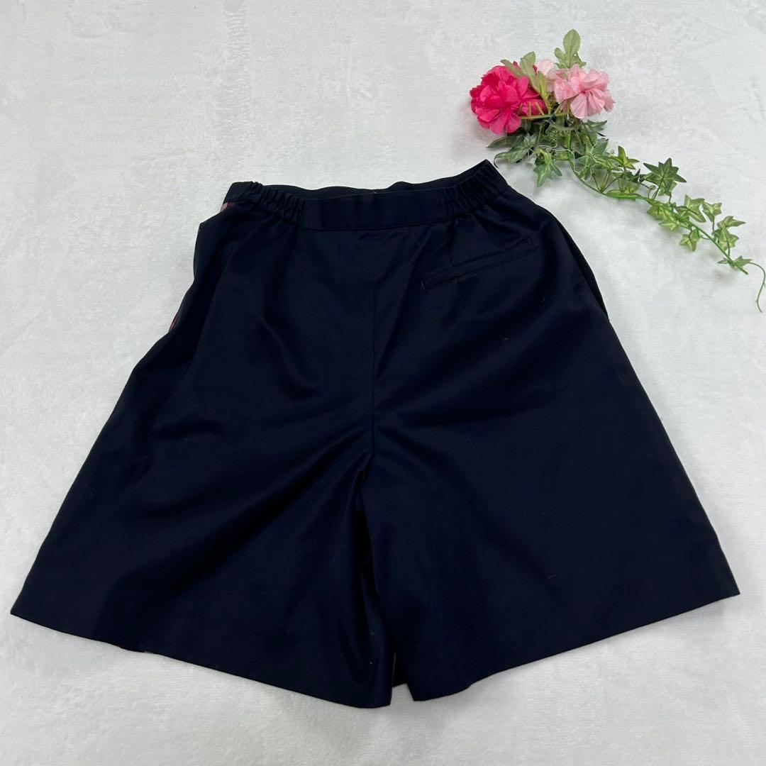 H401 新品未使用 M バーバリー ラップスカート キュロット レディース