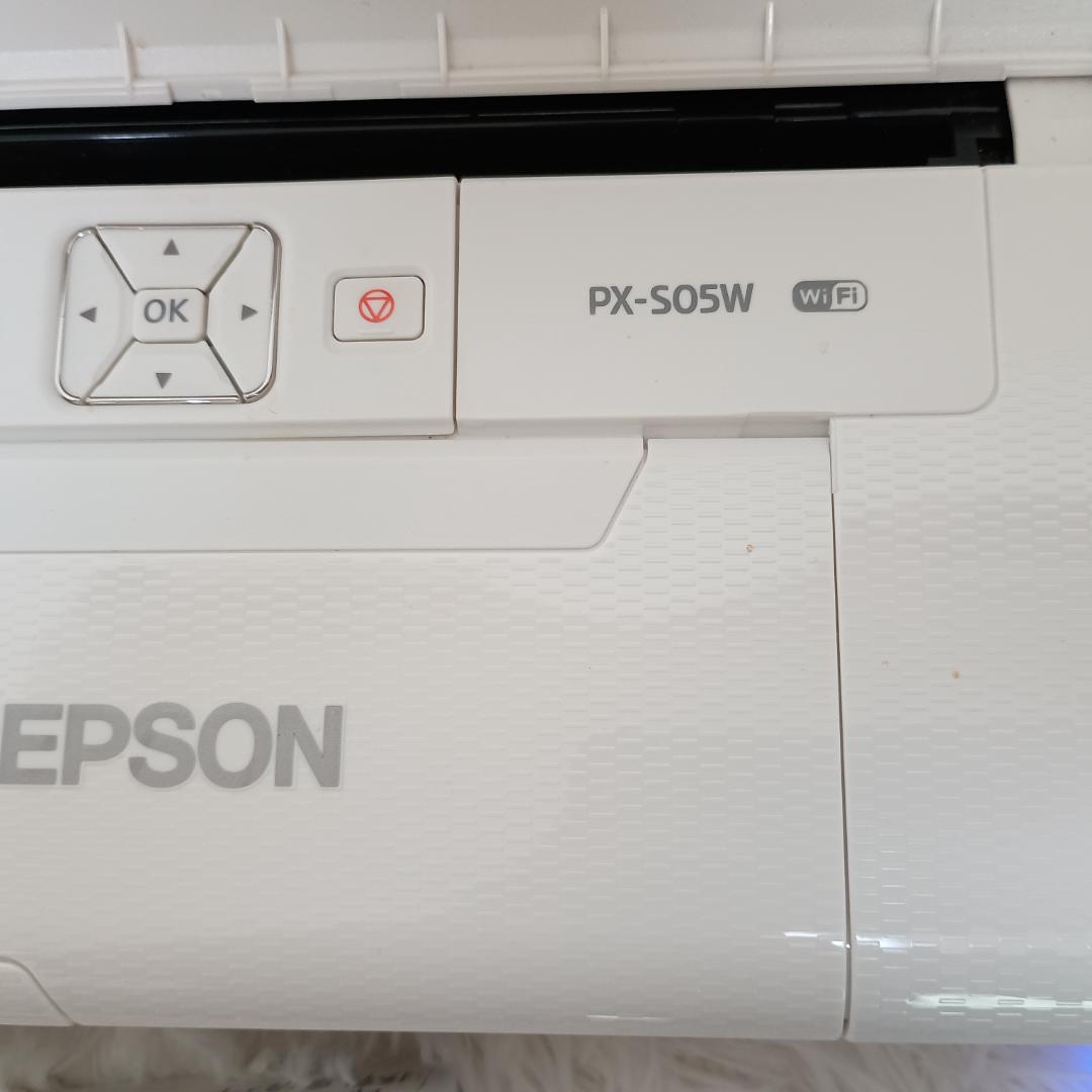 エプソン EPSON PX-S05W モバイルインクジェットプリンター ホワイト