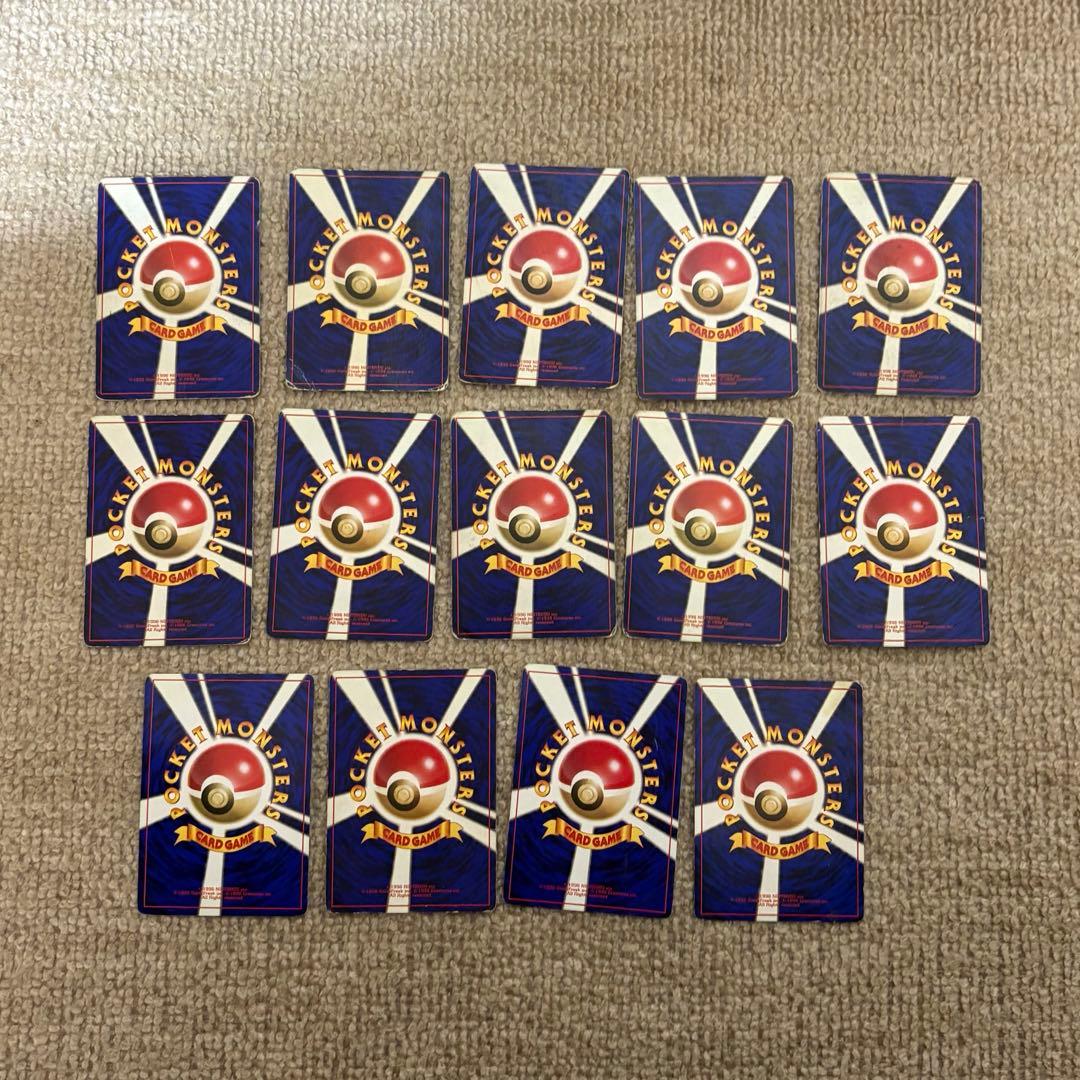 ポケモンカード　旧裏　キラカード14枚　まとめ売り