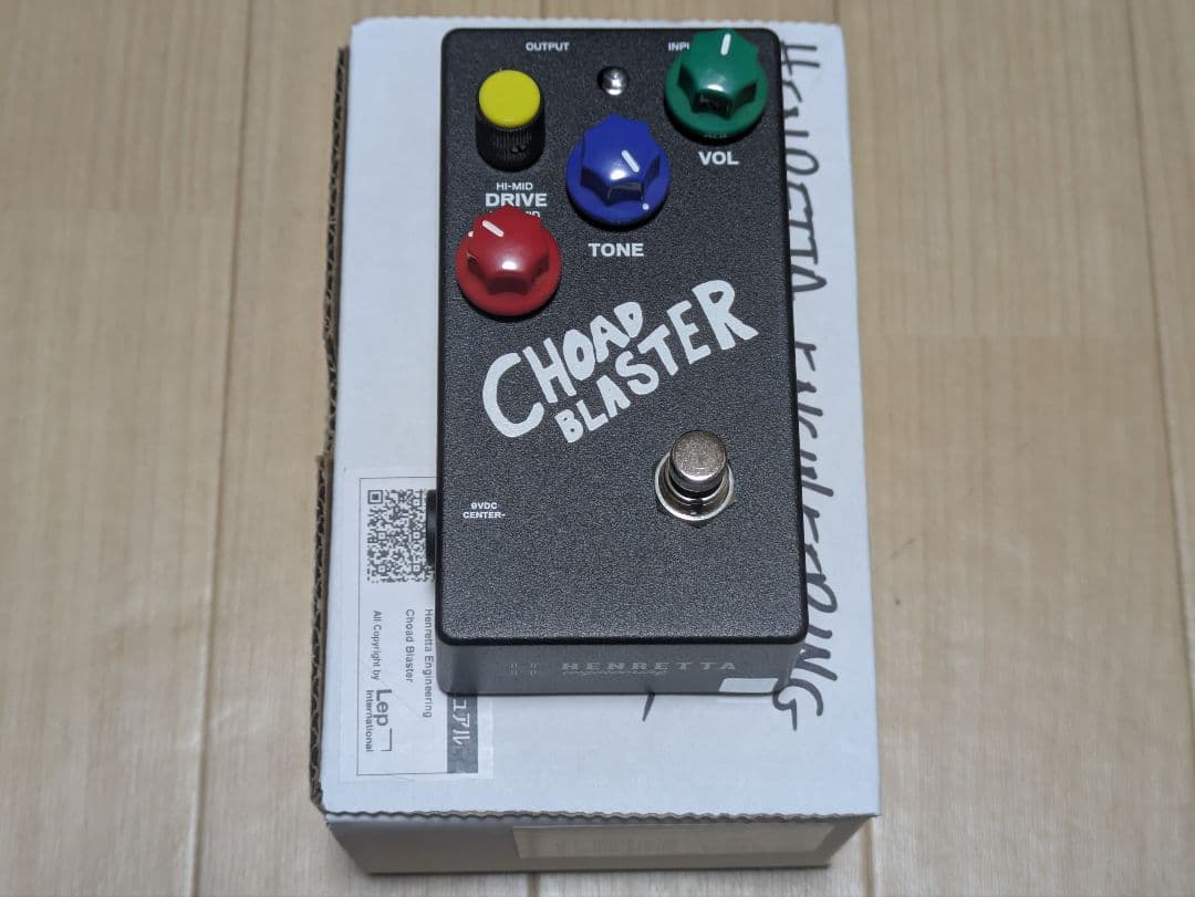Henretta Engineering CHoad Blasterエフェクター