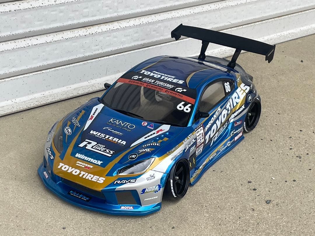 2024 SHIBATA GR86 D1GP TOYO仕様 塗装済未走行ボディ