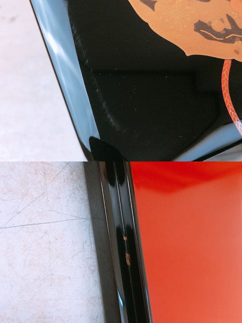 t*a様 美術漆器 若島屋謹製 輪島塗 四段重★重箱 和漆器 美術工芸品 伝統工