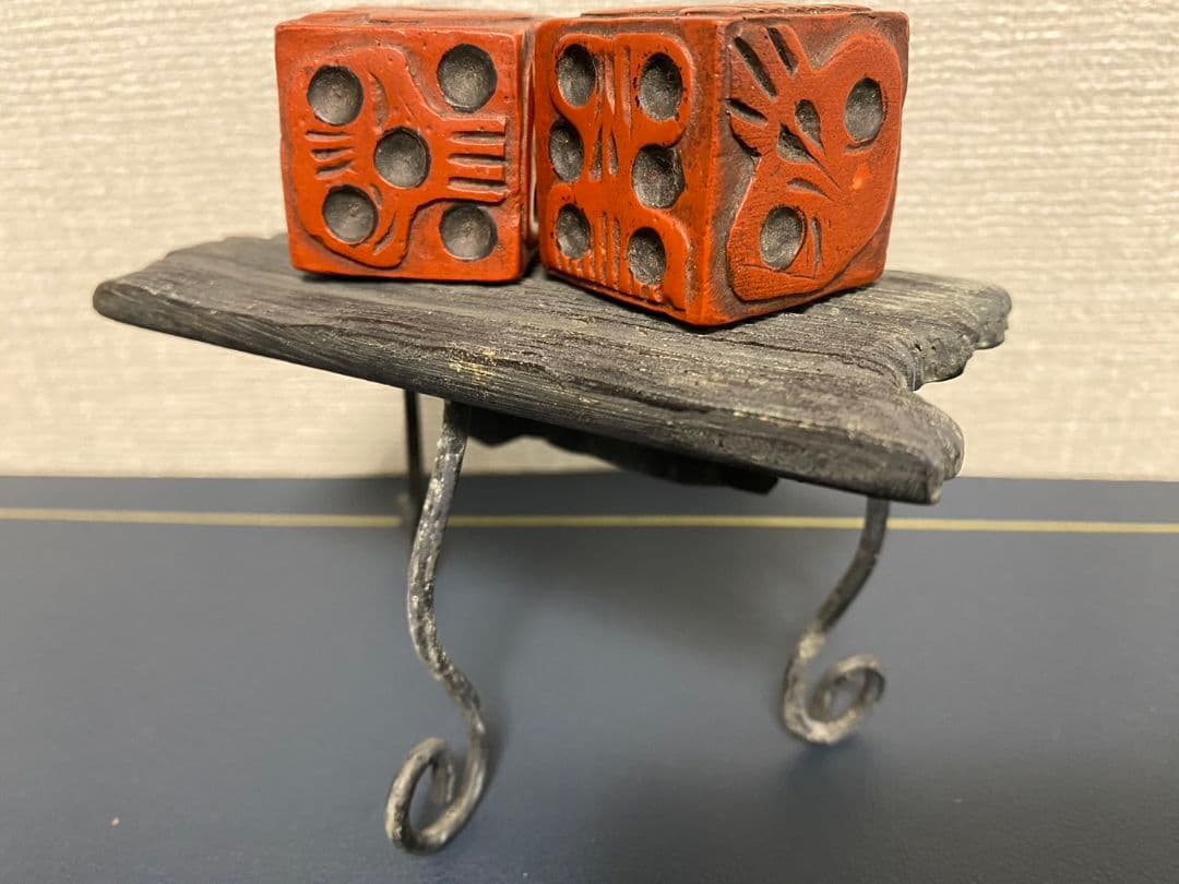 ナイトメアービフォアクリスマスムービープロップ　ブギーダイスダイステーブルセット