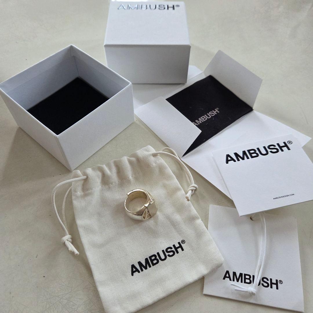 AMBUSH MISFIT RING コンビ　シルバー　リング