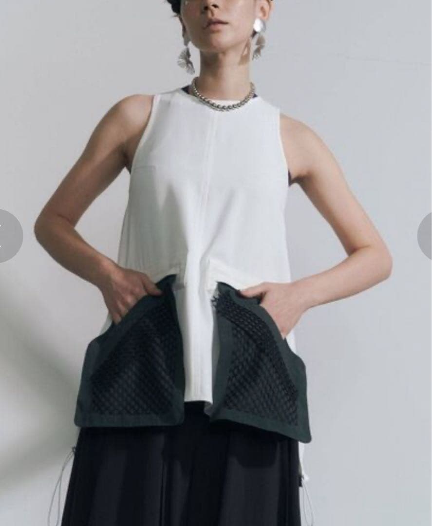 【KAZU様】アンスリード un3d レイヤードポケットタンクトップ