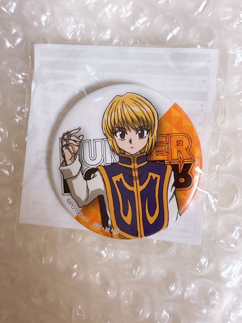 HUNTERXHUNTER J-WORLD 缶バッジ　クラピカ