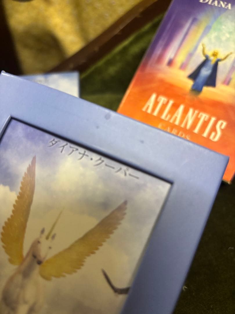 廃盤激レアダイアナクーパー アトランティス ユニコーン オラクルカード
