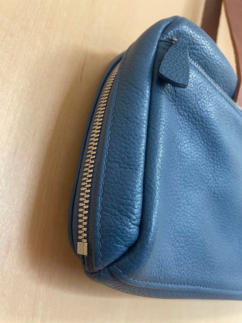 革製フルートケースカバー　ショルダーバッグ　フルートバッグ　エルメス革使用