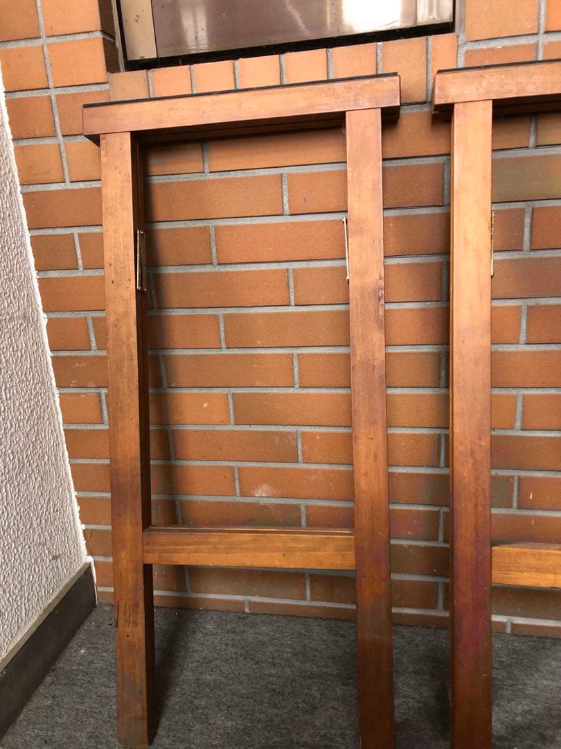 g 脚　木製　ヴィンテージ　ガーデニング雑貨アンティーク　ガーデンオーナメント