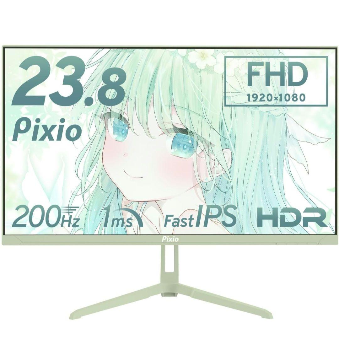 Pixio PX248 Wave ミントグリーン 200Hz 23.8 新品