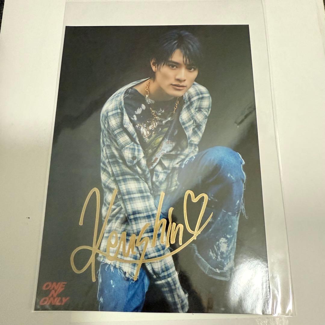 ワンエン KENSHIN 上村謙信 サイン入り2Lフォト_05