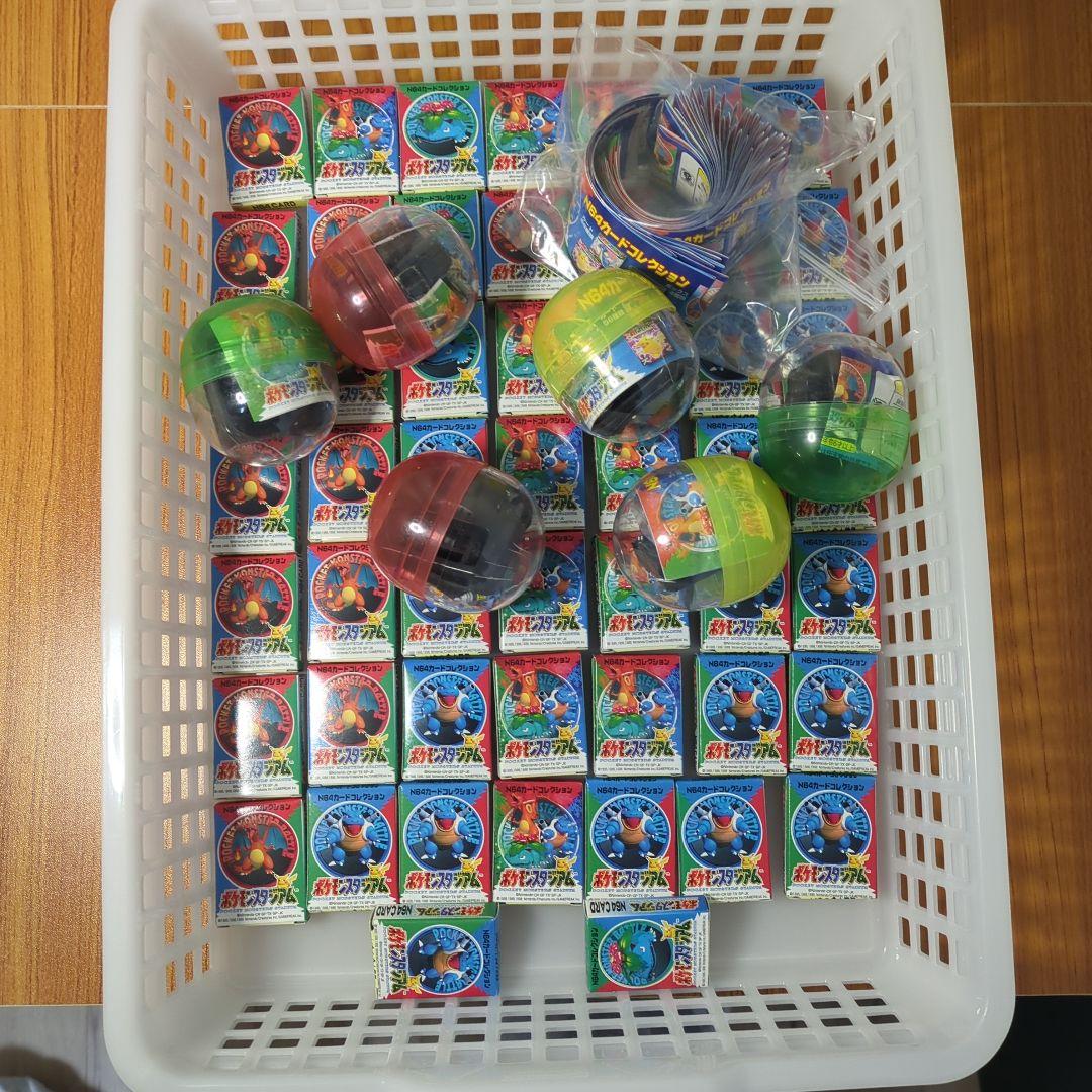 ポケモン N64カードコレクション ガード51個　ボックス6個　未使用品。