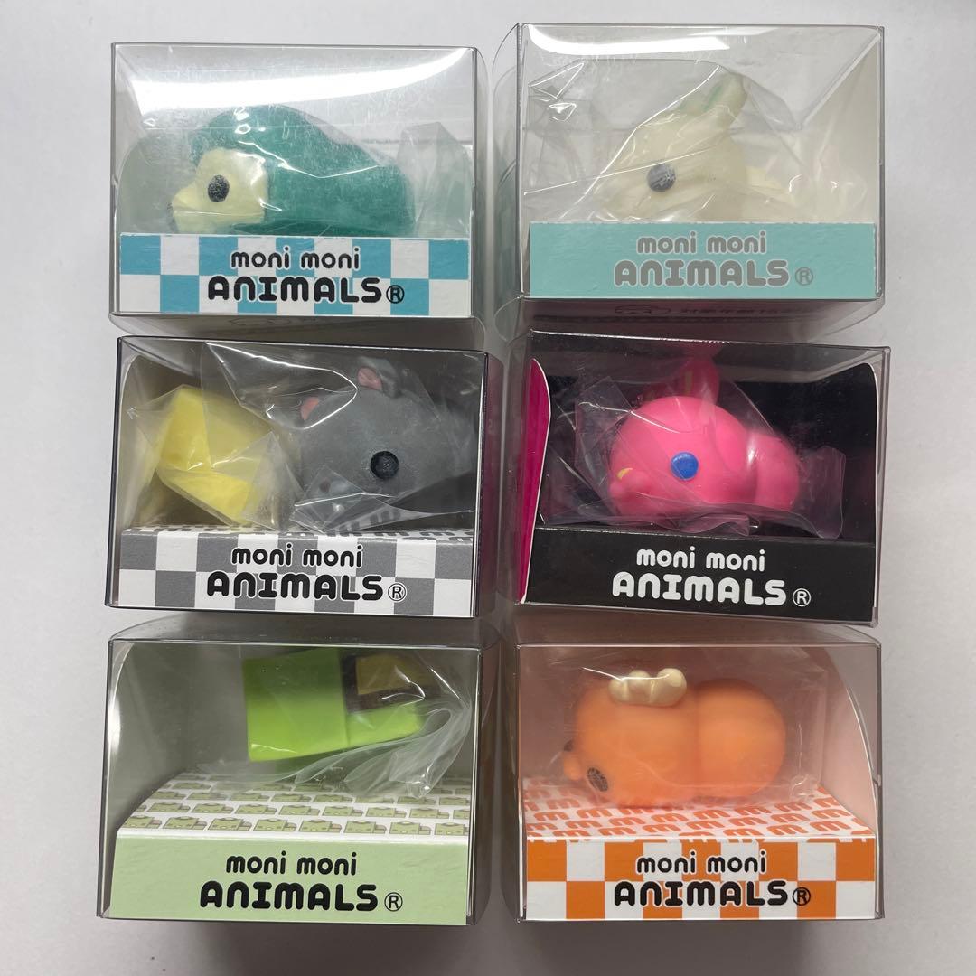 レアもにまるず 6個セット moni moni ANIMALS
