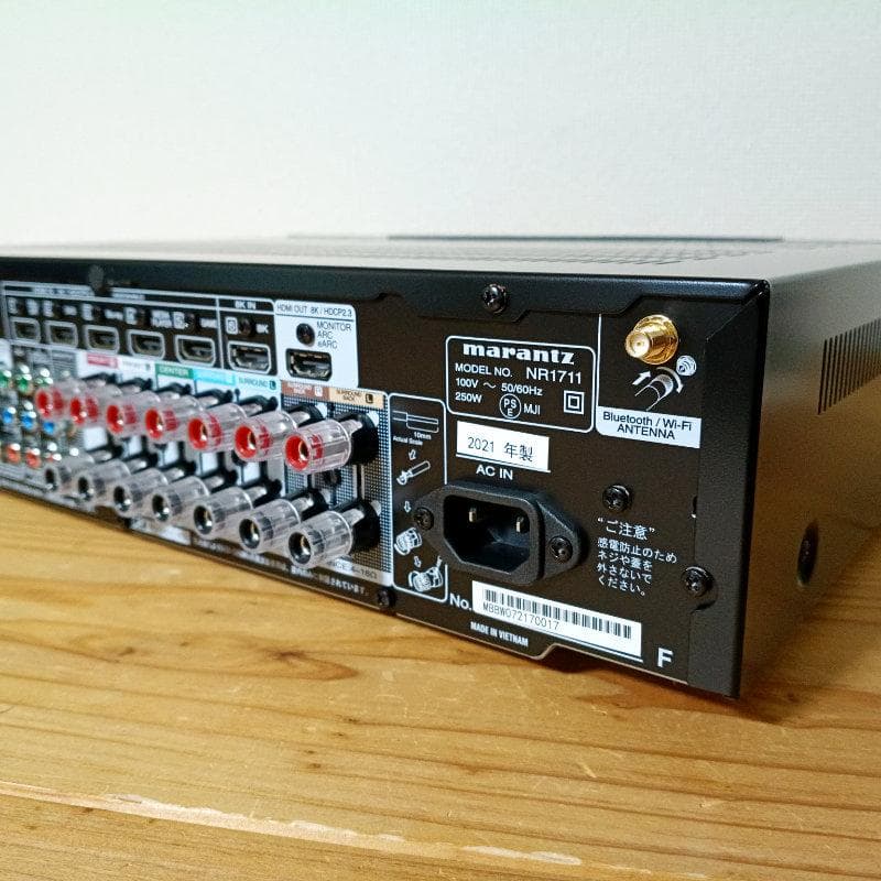 状態良好 Marantz NR1711 AVサラウンドレシーバー ブラック