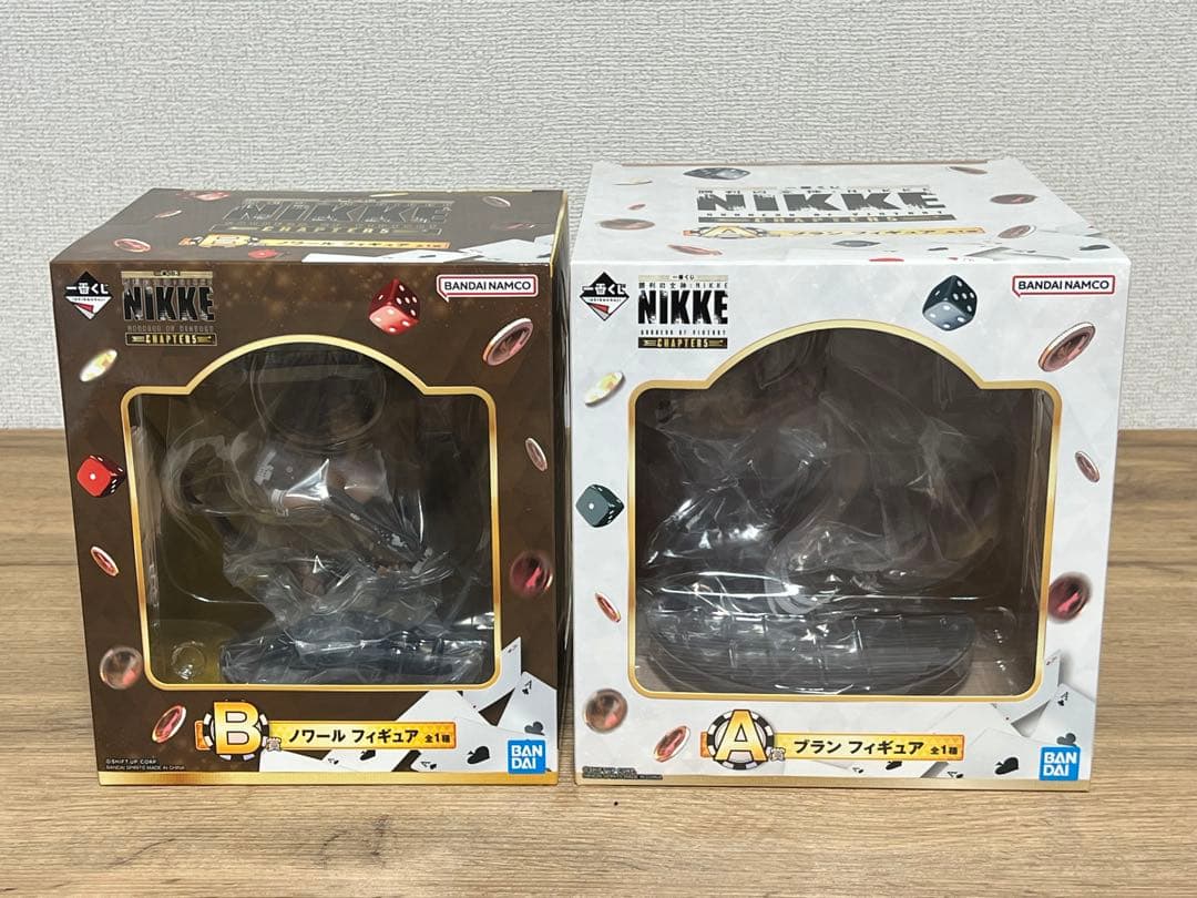 未開封勝利の女神NIKKE 一番くじ A賞ブラン＆B賞ノワール フィギュアセット