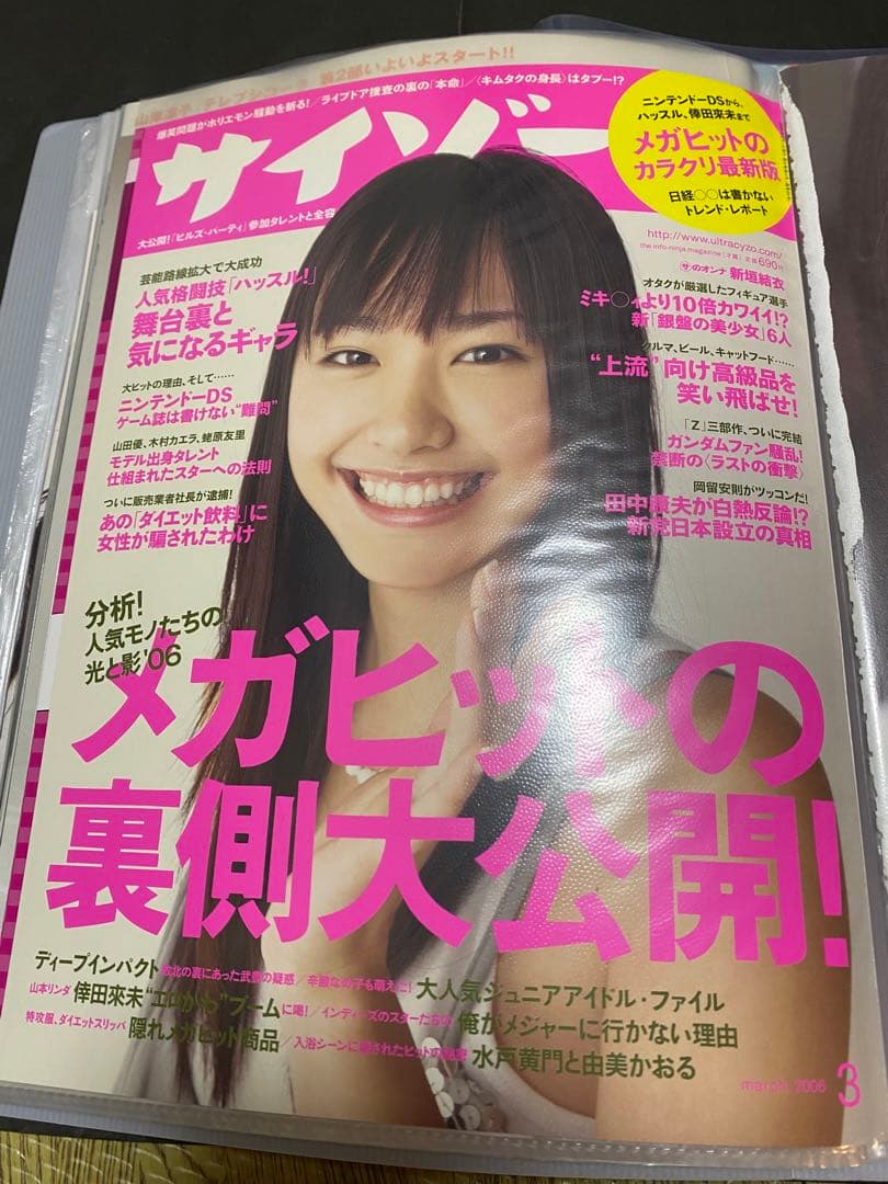 新垣結衣　切り抜き&クリアファイル