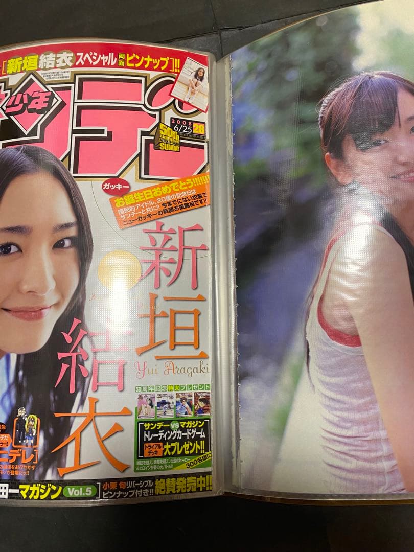 新垣結衣　切り抜き&クリアファイル