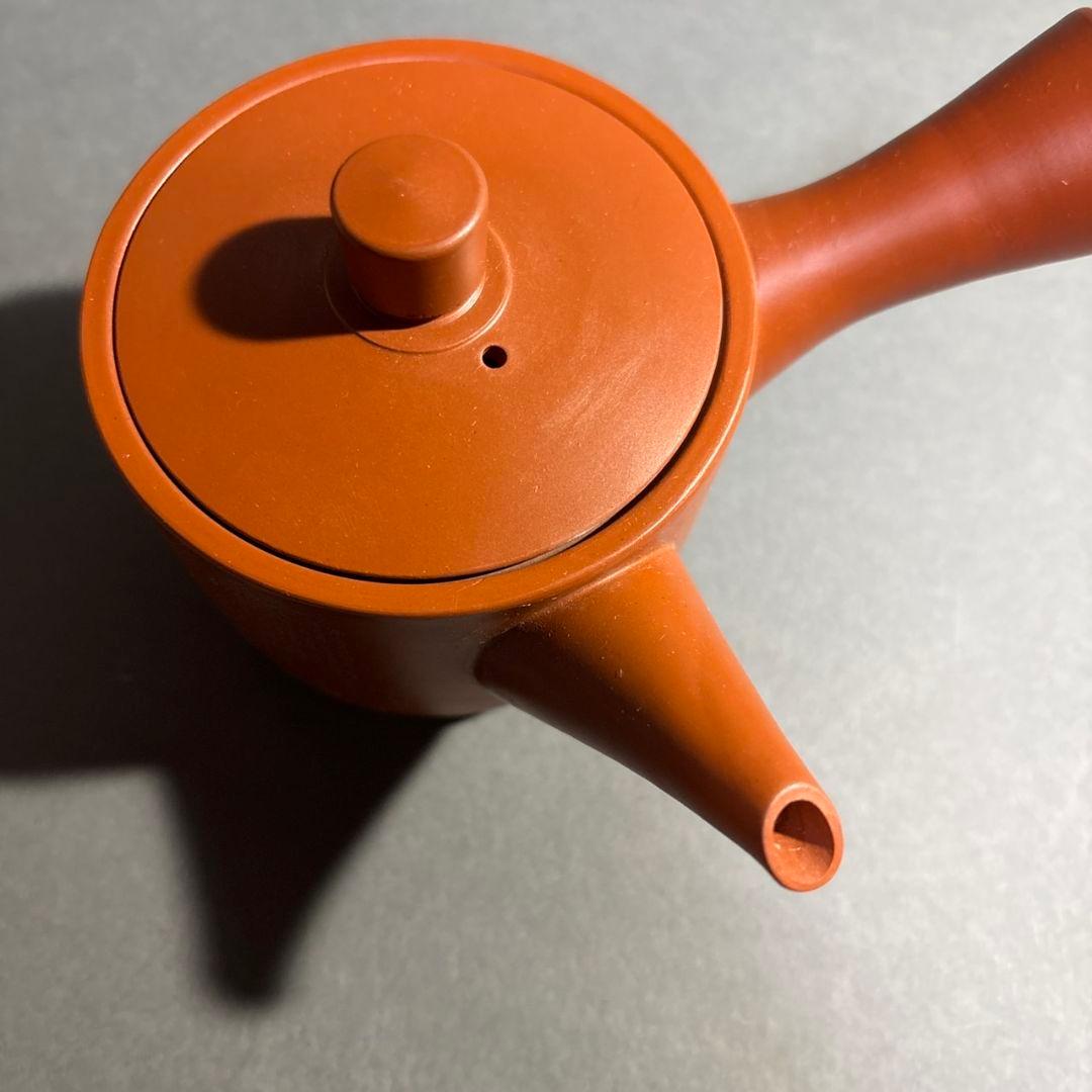 常滑焼　暁山　三十六歌仙刻　煎茶器