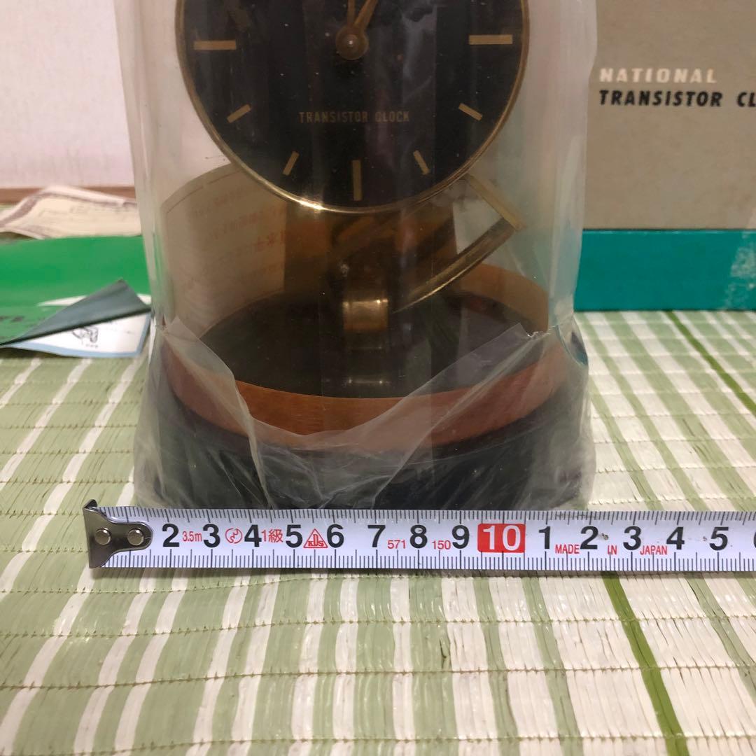 ナショナル　トランジスタ　クロック　置き 時計　BC-200ST 昭和　レトロ