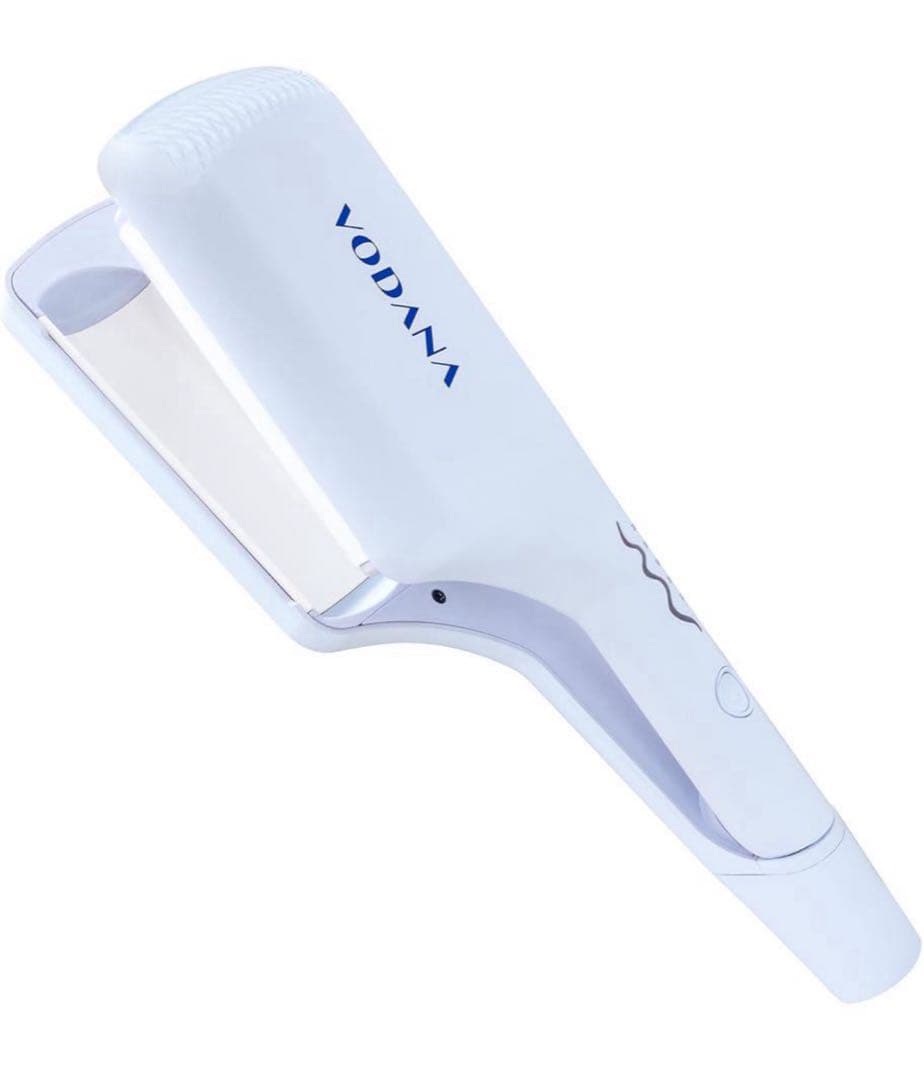 VODANA トリプルフローウェーブアイロン　40mm クリーミーブルー
