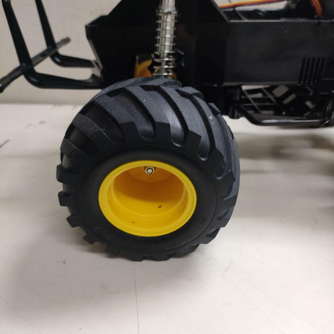 【走行少】タミヤ ミッドナイトパンプキン、プロポ、メカ付き