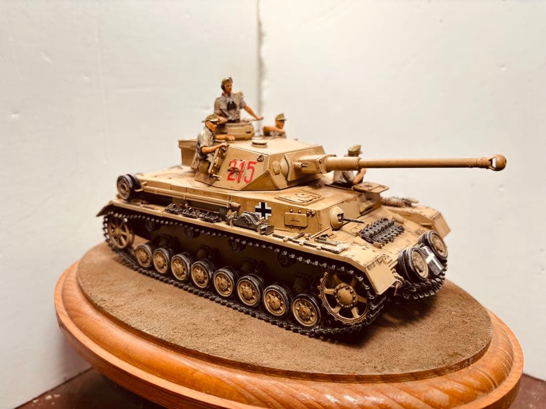 タミヤ　1/35 ドイツ軍 4号戦車G型　北アフリカ戦線