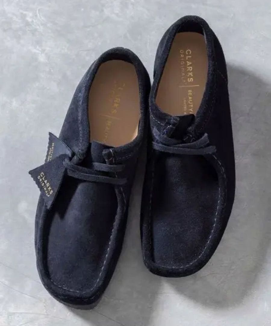 クラークス Clarks Wallabee B＆Yユナイテッドアローズ別注品
