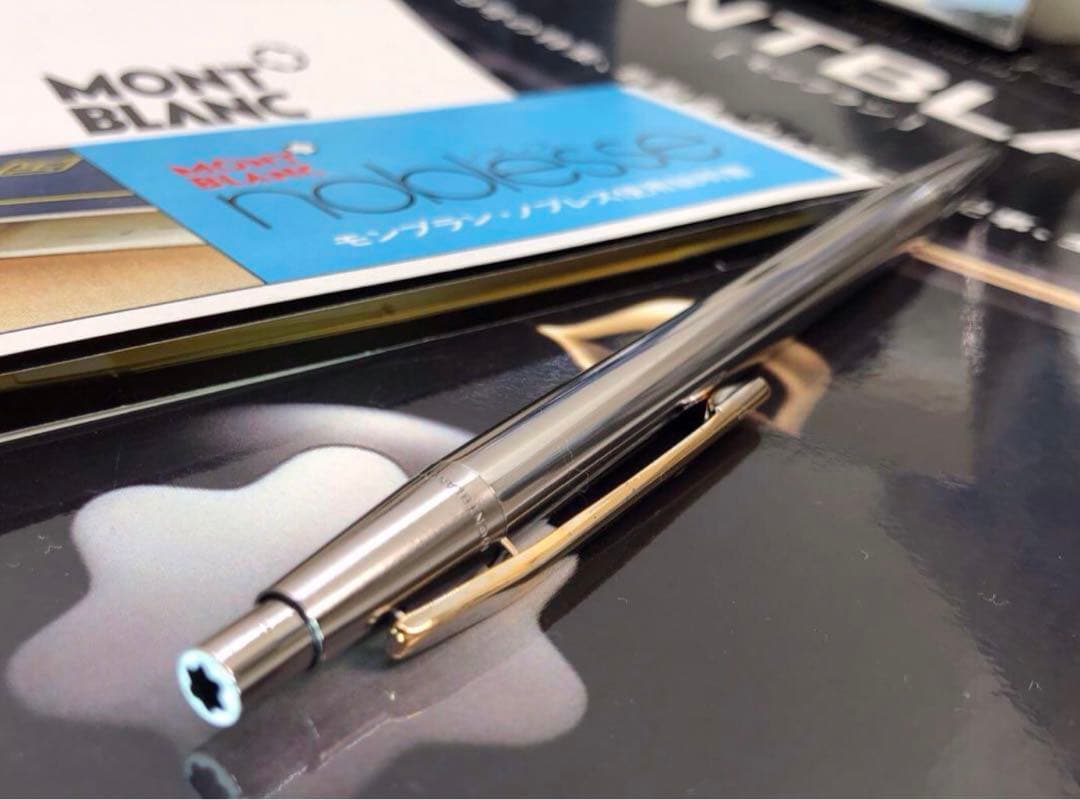 ⭐️カスタム・モデル⭐️モンブラン・ノブレスNo1922⭐️ダイヤのような輝く逸品⭐️